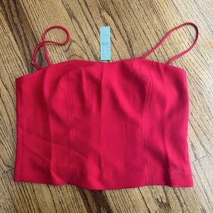 NWT J Crew Cropped Tank size 8